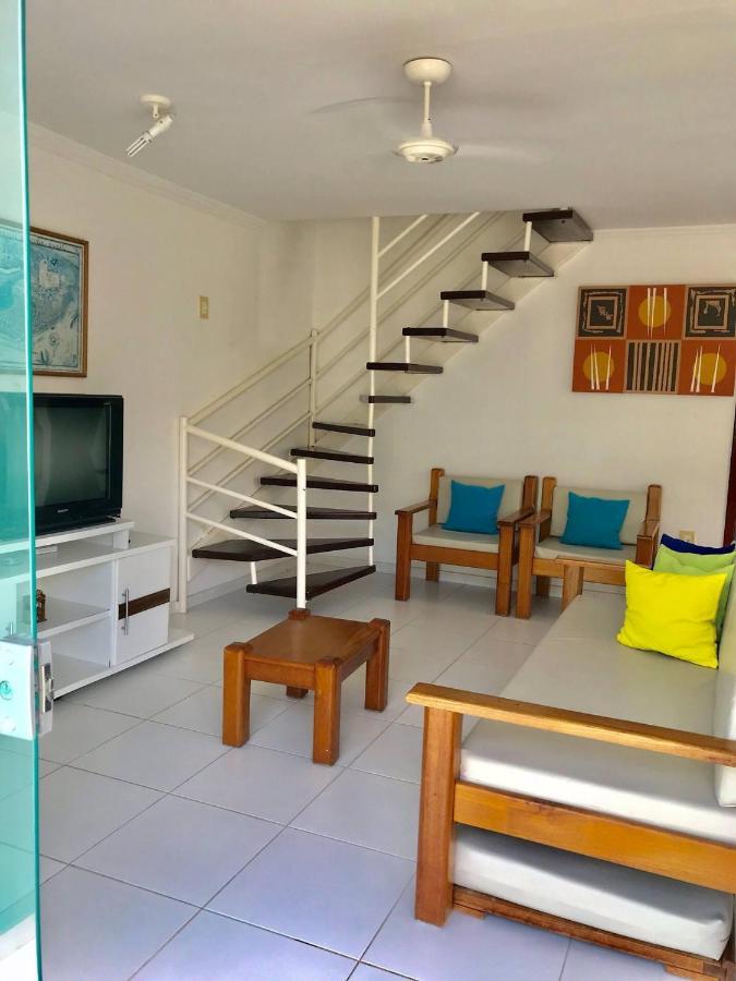 Casa 3 Suites Duplex Ar Completa Condominio Fechado Moria A 500 M Praia Axe Moi Porto Seguro Kültér fotó